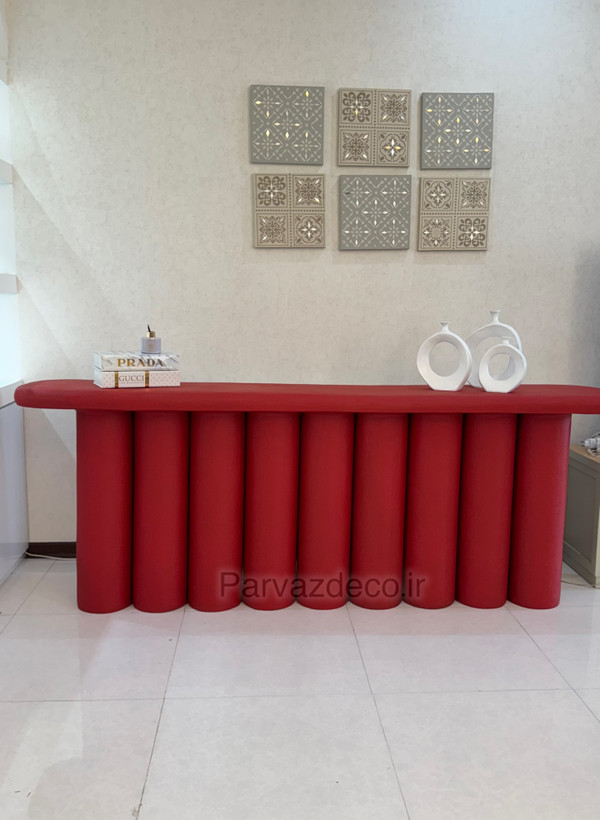 کنسول مدرن پایه لوله ای طول ۲متری