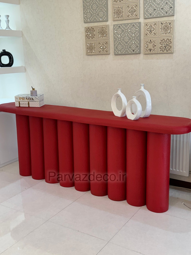 کنسول مدرن پایه لوله ای طول ۲متری